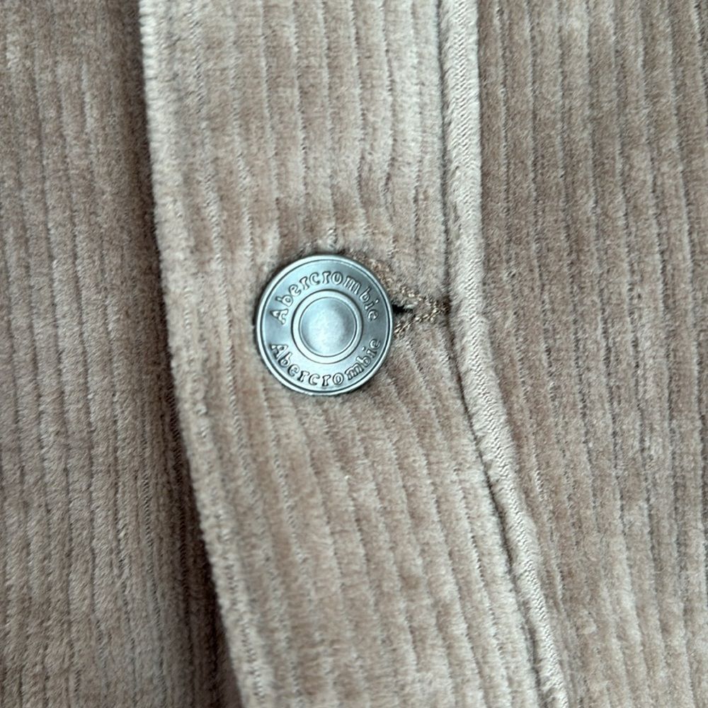 Abercrombie Kids Boys Corduroy jacket shacket long sleeve button down 5/6 NWT! - Picture 6 of 10